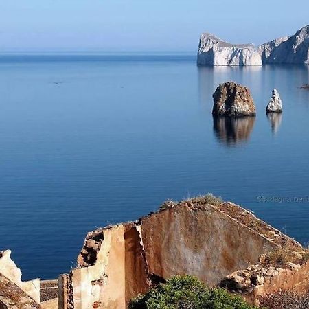 Villa Tanca Piras - Emozioni A Strapiombo Sul Mare!!! Nebida Exterior foto