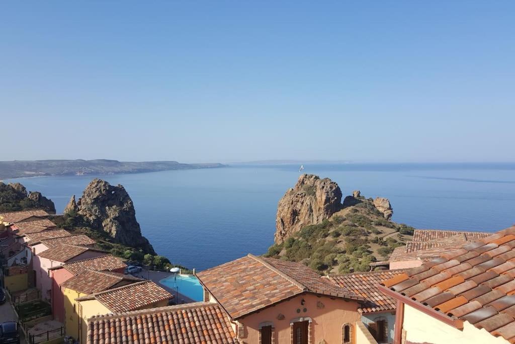 Villa Tanca Piras - Emozioni A Strapiombo Sul Mare!!! Nebida Exterior foto