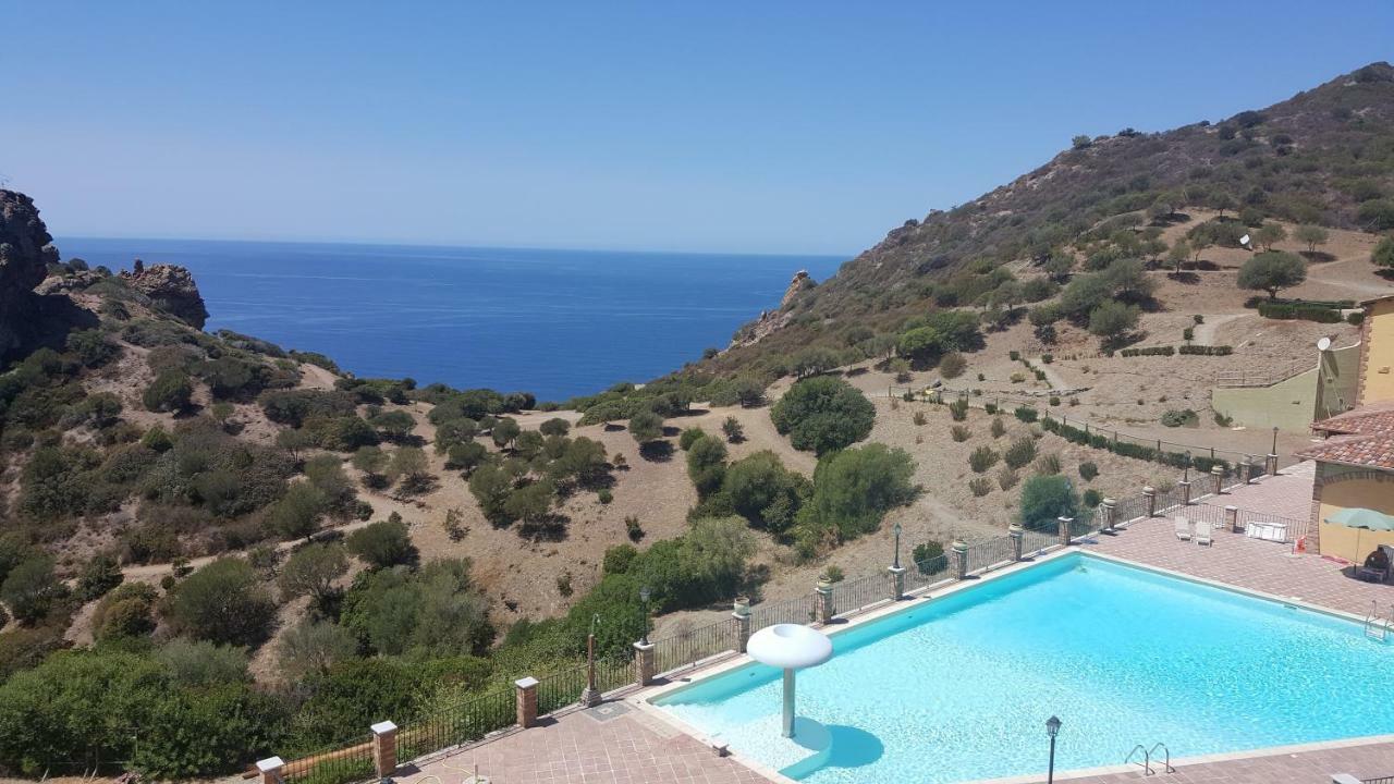 Villa Tanca Piras - Emozioni A Strapiombo Sul Mare!!! Nebida Exterior foto