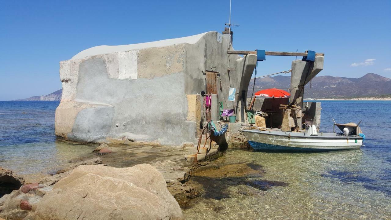 Villa Tanca Piras - Emozioni A Strapiombo Sul Mare!!! Nebida Exterior foto